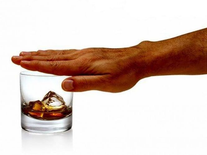 Er is geen alcohol